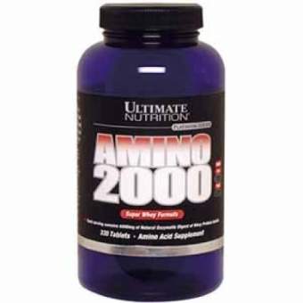 Ultimate Nutrition Whey Amino 2000 330 таб