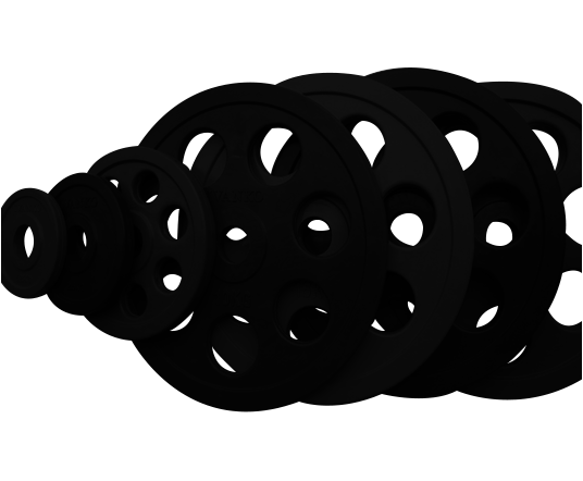 Диск литой обрезиненный Johns 71023 д.50 мм черный
