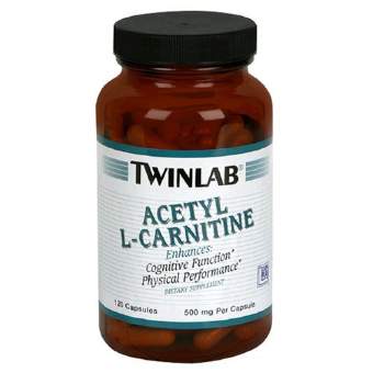 Twinlab acetyl-l carnitine 500 mg 120 капс