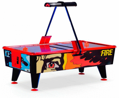 Аэрохоккей Wik Ice & Fire 8 футов (купюроприемник)