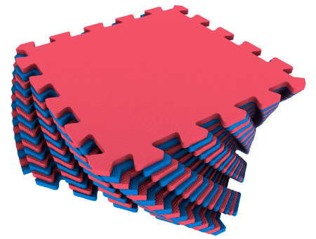Универсальный мягкий пол коврик-пазл (25х25 см)