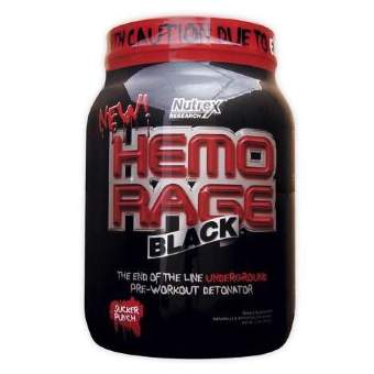 Nutrex Hemo Rage Black