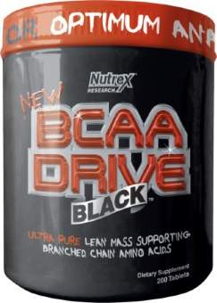 Nutrex Bcaa Drive Black 200 таб / 200 tab