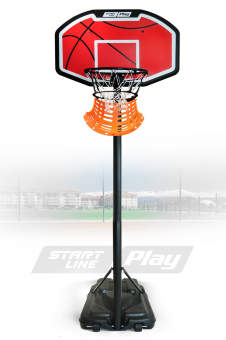 Мобильная баскетбольная стойка Start Line Play Standart 019 + возвратный механизм 