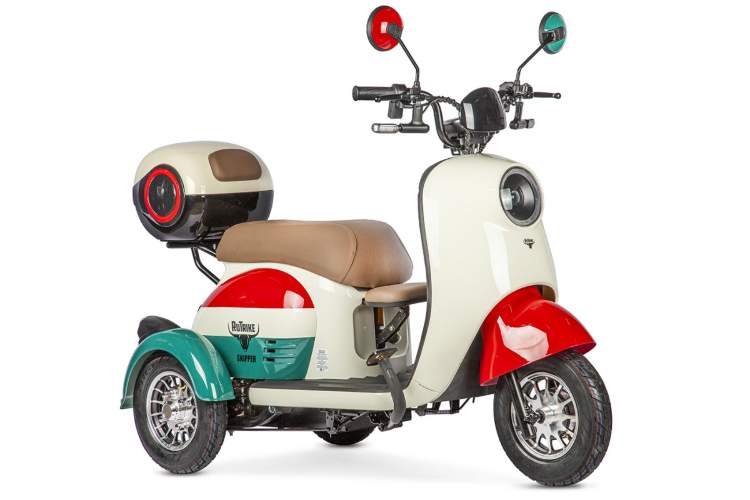 Пассажирский электротрицикл  Rutrike Шкипер New