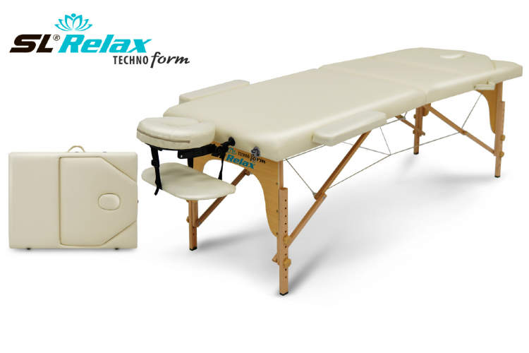 Массажный стол SL Relax Techno Form (beige) Бежевый