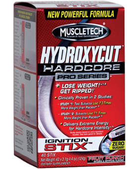 Muscletech Hydroxycut Hardcore Pro 40 пакс