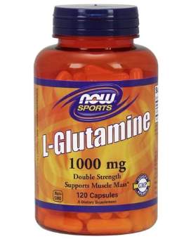 Now L-Glutamine 1000 mg 120 caps