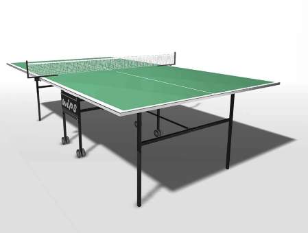 Теннисный стол всепогодный Wips Roller Outdoor Composite (СТ-ВКР) зеленый